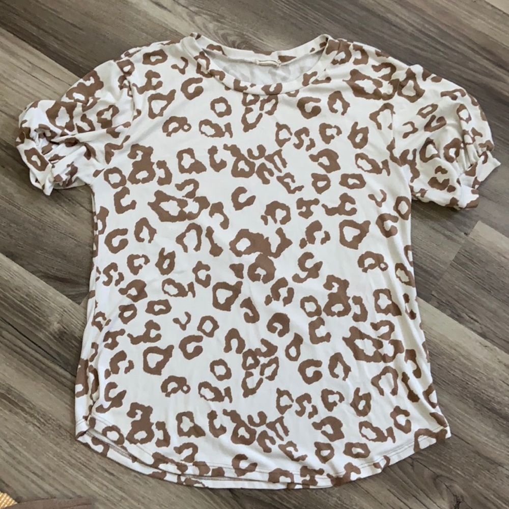 Boutique Leopard Top